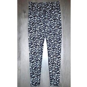 Vintage Y2k Victoria's Secret PINK Snow Leopard Leggings Yoga Pants Size XS